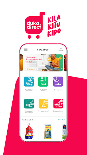 Android application duka.direct screenshort