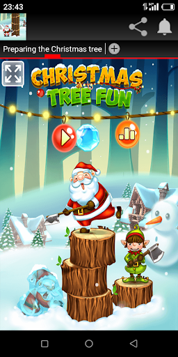 Preparing the Christmas tree Screen 2