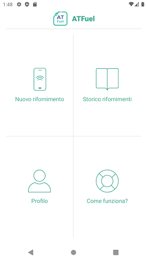 Android application ATFuel screenshort