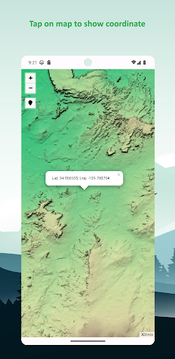 Petrified Forest Offline Map Screen 3