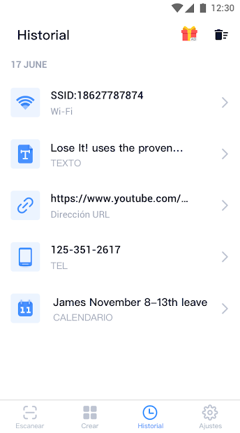 Screenshot 4 QR Code Scanner & Barcode android