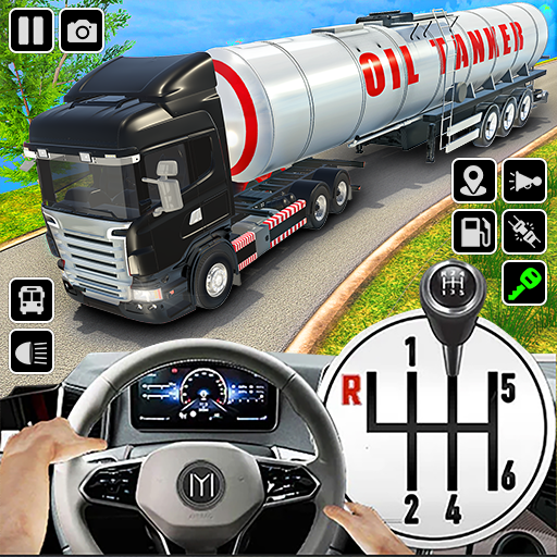 Oil Truck Parking Driving Game 3.3 Icon