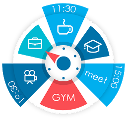 Imazhi i ikonës Sectograph. Day & Time planner