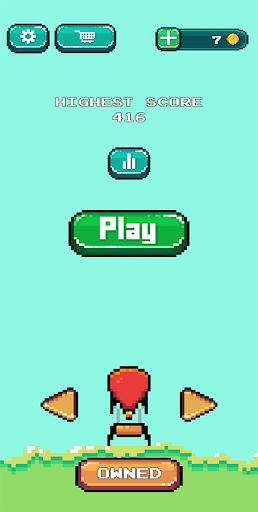 Android application Sky Getaway screenshort