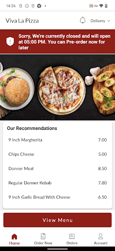 Viva La Pizza Screen 2