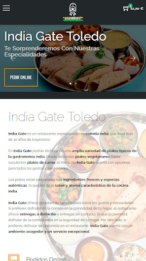 Android application India Gate screenshort