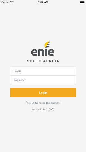 Android application Enie.co.za screenshort