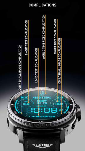 Digital Watch Face 055 screenshot 3
