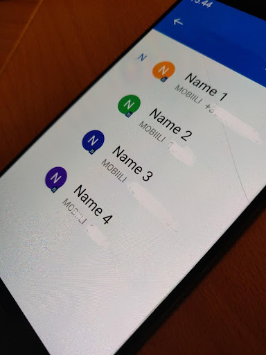 Android application SeniorCall screenshort