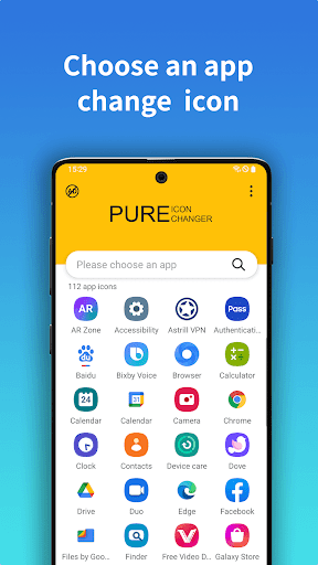 Android application Pure Icon Changer - Shortcut screenshort