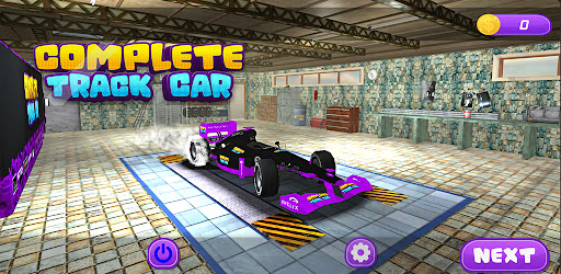 Complete Track Car Game