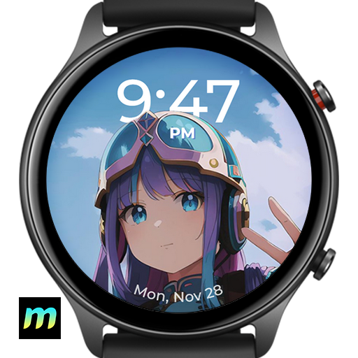 Anime Girl Watch Face Download on Windows