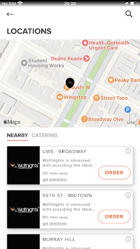 Wolfnights Gourmet Wraps Screen 2
