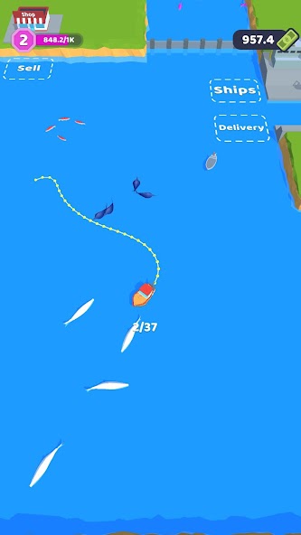 Circle the Fish 0.6.3 APK + Mod (Unlimited money) untuk android