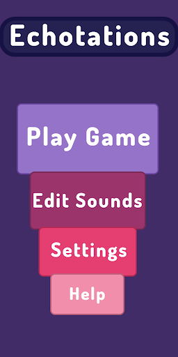 Android application Echotations - Sound Imitation screenshort
