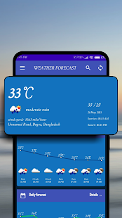 LIVE LOCAL WEATHER FORECAST 1.0 APK + Mod (Unlimited money) إلى عن على ذكري المظهر