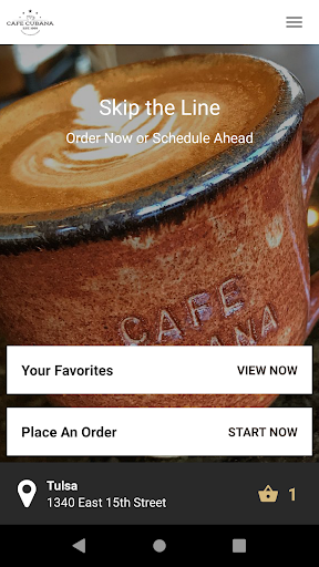 Cafe Cubana Screen 2