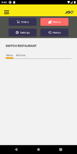 JGO Merchant App Screen 3