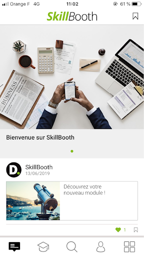 Android application SkillBooth screenshort