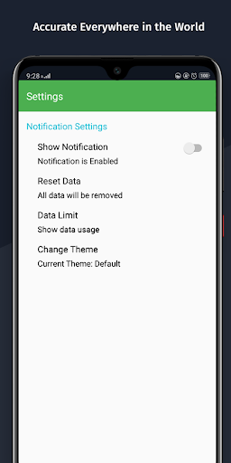 Internet speed meter
