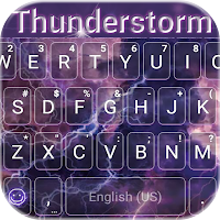 Фон клавиатуры Thunderstorm