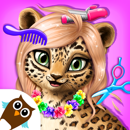 Jungle Animal Hair Salon - Juego de peinado