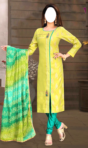 Women Churidar Face Changer Screen 2