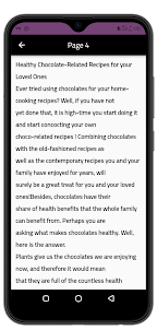 Chocolate Recipes App Offline