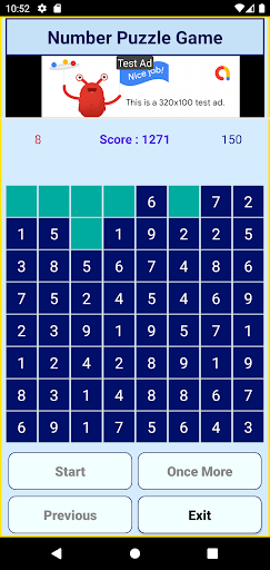 Number Puzzle Game