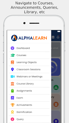 AlphaLearn LMS Screen 3