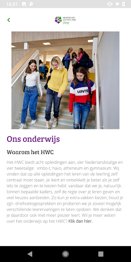 HWC Open dag Screen 2