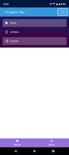 Android application LR Support App screenshort