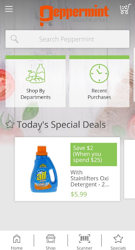 Peppermint Supermarket Screen 2
