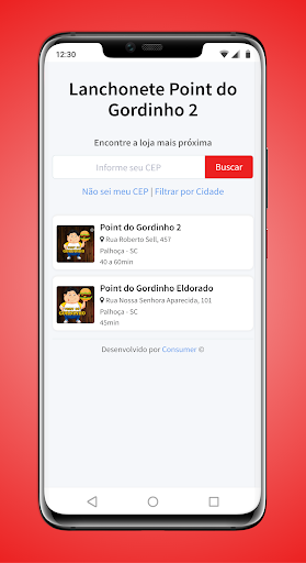 Android application Point Do Gordinho 2 screenshort