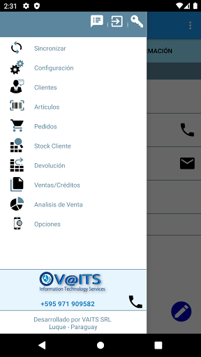 Vaits Arcorpar SA Screen 2