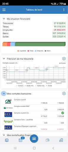 MS Comptes Bancaires Mobile 11 Screen 2