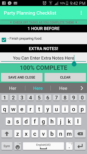 Party Planning Checklist PRO