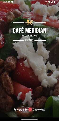 Android application Cafe Meridian screenshort