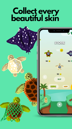 Save the turtle  Clean ocean