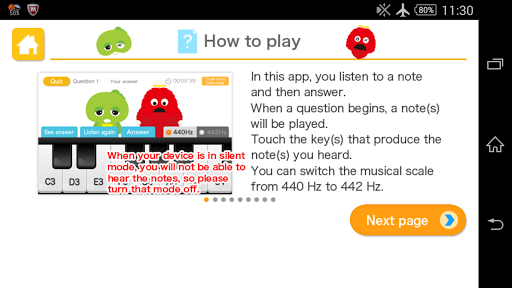 Musical Scales [U-Kids] Screen 3