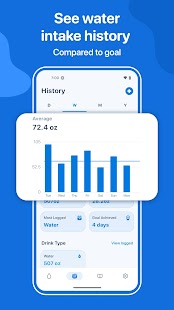 Water Tracker: WaterMinder app Screenshot
