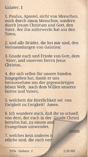 Android application Elberfelder Bibel Deutsch screenshort