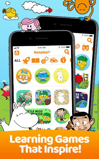 Android application Rooplay - Safe Learning Games! screenshort