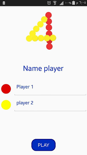 Android application Connect 4 screenshort