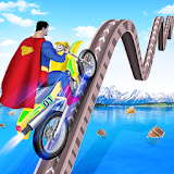 Superhero Bike Stunt Tricky Master icon