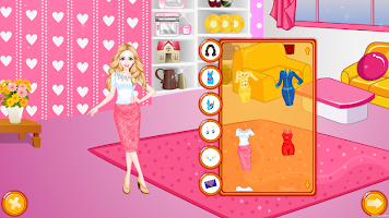 screenshot of Dress Up With Point - Girl Dre