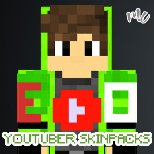 Youtuber Skins for Minecraft logo