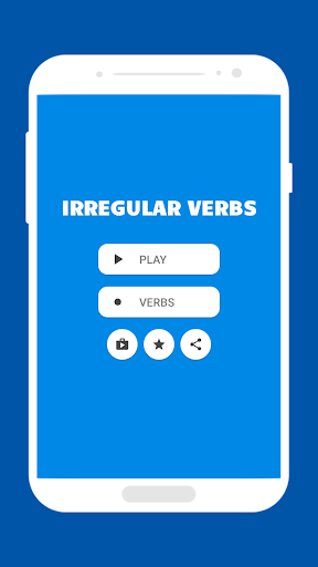 Android application Irregular Verbs Game screenshort