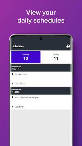 Android application Field Flow screenshort