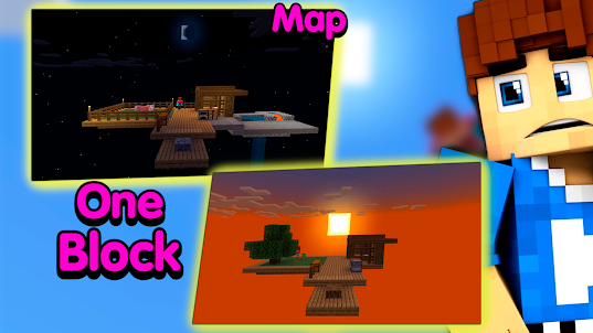One Block Sky Maps Minecraft